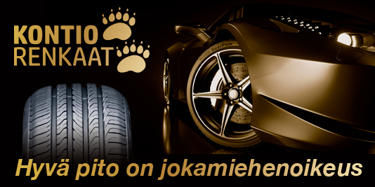 Kontio Renkaat rengasbanneri kevät 2019 Kontio Renkaat rengasbanneri kevät 2019